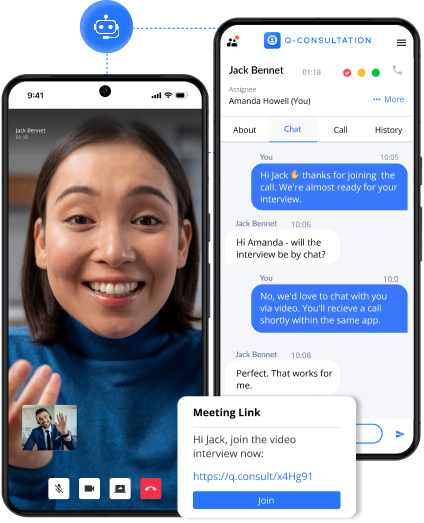 Q-Consultation video platform image