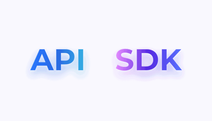 API VS SDK