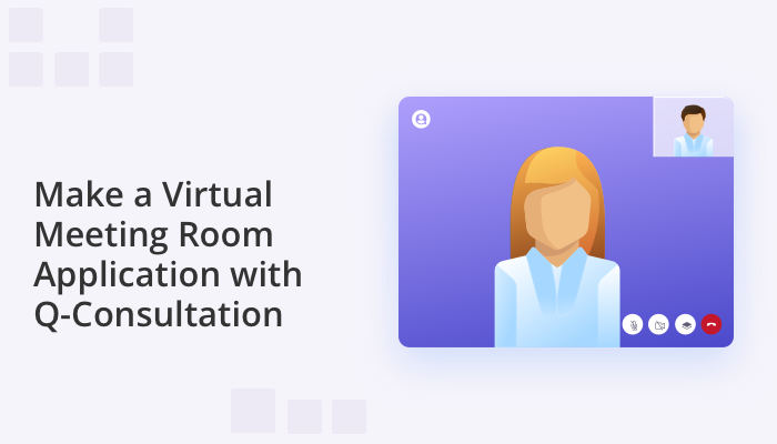make a virtual meeting room app